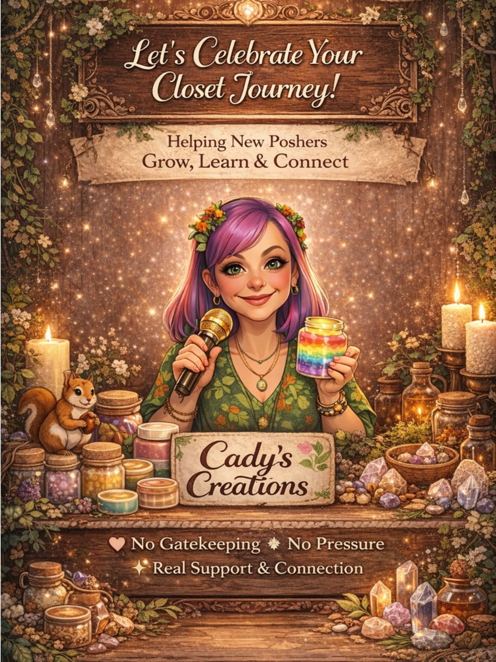 Cadyscreations New Posher Share and Learn Show